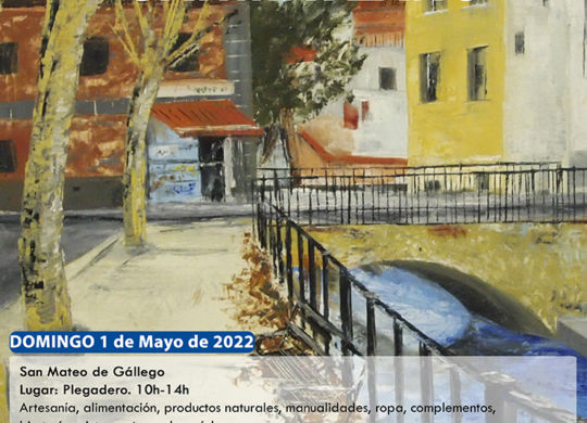 mercadillo sanmateano 2022- san mateo de gallego