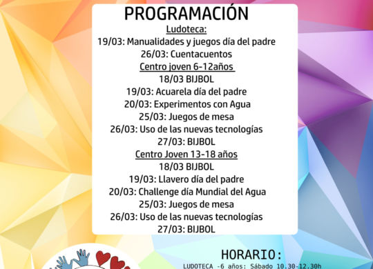 CENTRO JOVEN SAN MATEO 2022- CARTEL