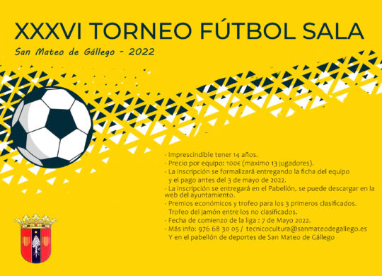 torneo fútbol sala 2022