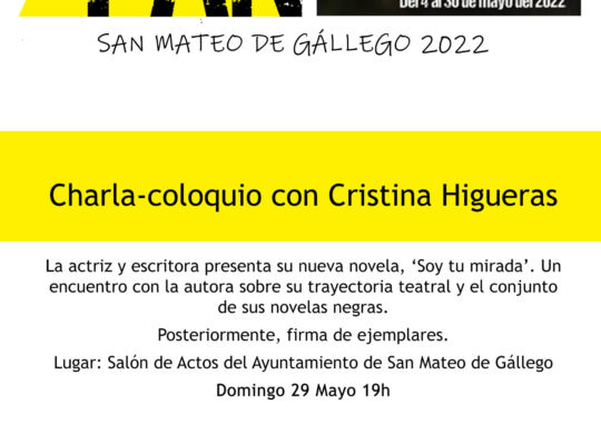 fan san mateo 2022 - charla cristina