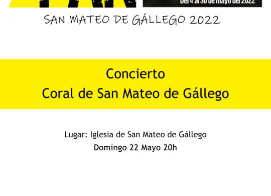 fan san mateo 2022 - concierto coral