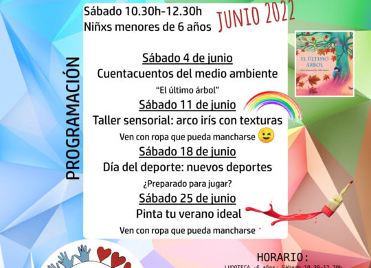 CENTRO JOVEN - LUDOTECA SAN MATEO 2022- CARTEL - junio 2022