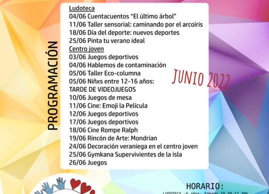 CENTRO JOVEN SAN MATEO 2022- CARTEL - junio 2022