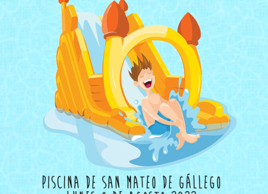 fiesta acuatica con hinchables