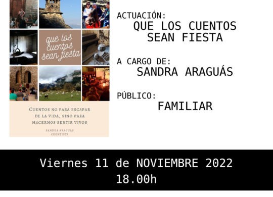 III NARRADORES ORALES - sandra araguas 2022