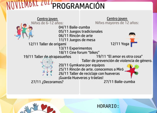 11-2022 CENTRO JOVEN SAN MATEO 2022- CARTEL - noviembre 2022