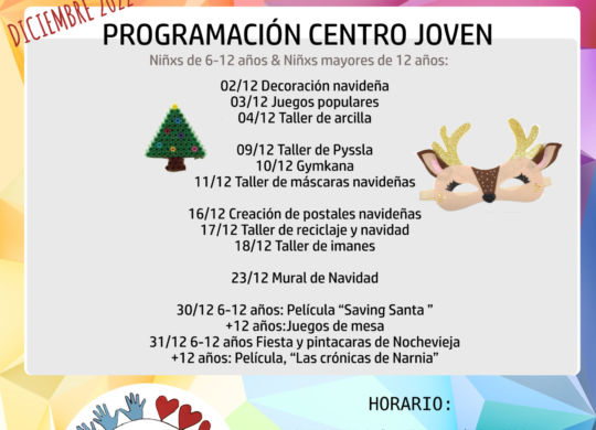 12-2022 CENTRO JOVEN SAN MATEO 2022- CARTEL - diciembre 2022
