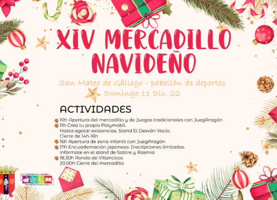 cartel mercadillo 2022- talleres