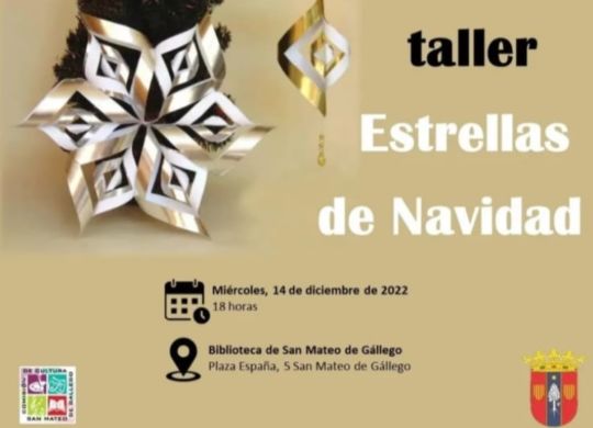taller estrellas navidad