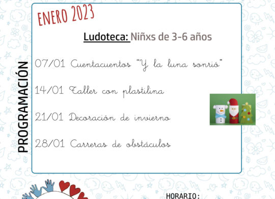 01-2023 CENTRO JOVEN -LUDOTECA - SAN MATEO 2023- CARTEL - enero 2023