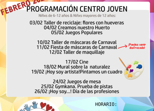02-2023 CENTRO JOVEN SAN MATEO 2023- CARTEL -febrero