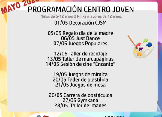 05-2023 CENTRO JOVEN SAN MATEO 2023- CARTEL -mayo