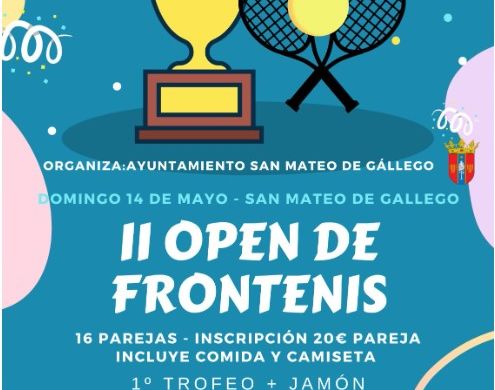 II open frontenis