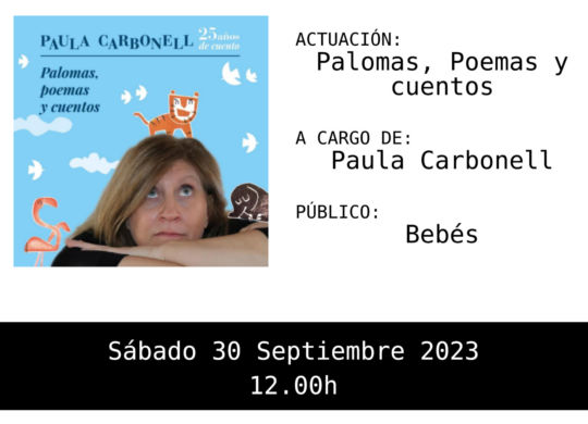 IV NARRADORES ORALES - PAULA CARBONELL 2023