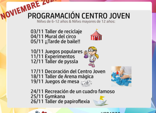 11-2023 CENTRO JOVEN SAN MATEO 2023- CARTEL -noviembre