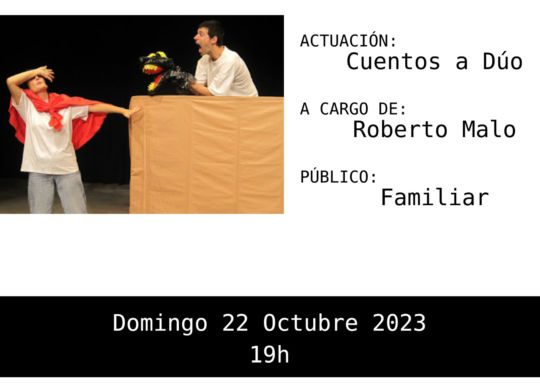 IV NARRADORES ORALES - Roberto Malo 2023