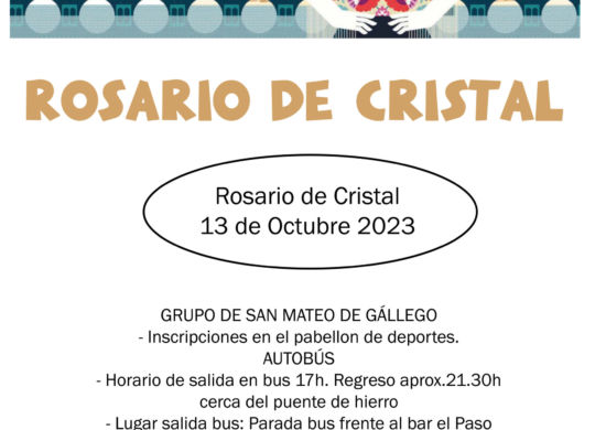 Rosario de cristal 2023