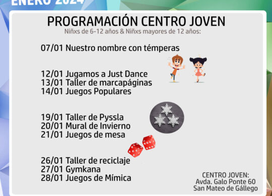 01-2024 CENTRO JOVEN SAN MATEO 2024- CARTEL - enero