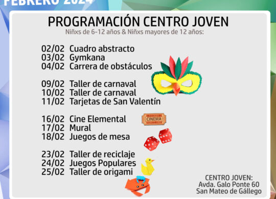 02-2024 CENTRO JOVEN SAN MATEO 2024- CARTEL - febrero
