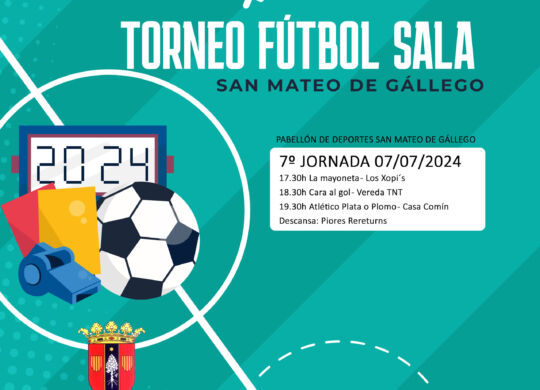 torneo fútbol sala 2024- 7 jornada