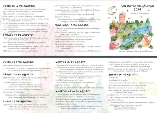 programa fiestas 2024