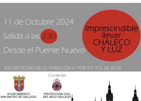 Bajada andando al pilar 2024