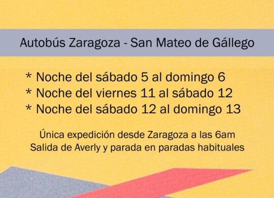 buho fiestas del pilar 2024