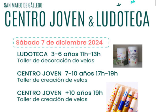 cartel actividades centro joven 2024 20241207