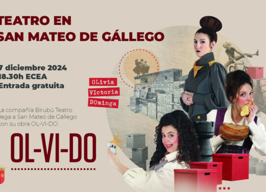 cartel biribu teatro OLVIDO