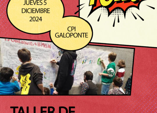 taller comic xcarmalavida EN EL COLE