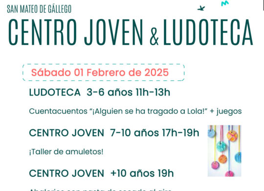 cartel actividades centro joven 2025 20250201