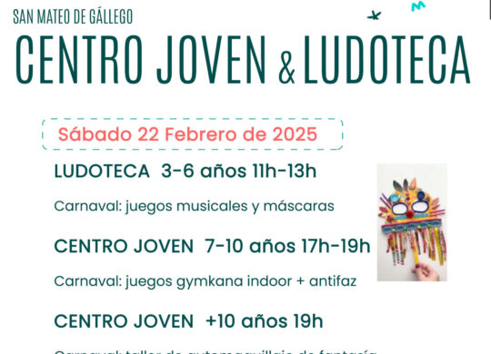 cartel actividades centro joven 2025 20250222