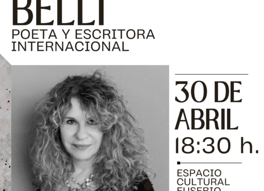 Encuentro con autores: Gioconda Belli visita San Mateo de Gállego