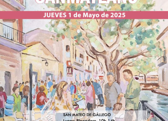 mercadillo sanmateano 2025 con nueva imagen