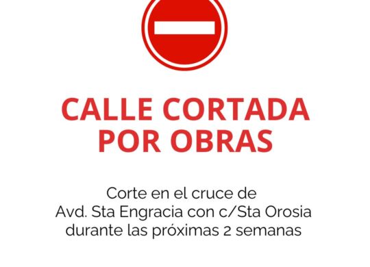 NO APARCAR avd sta engracia sta orosia sept 2025