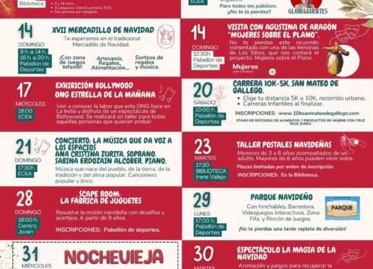 PROGRAMACIÓN NAVIDAD