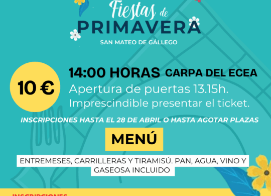 Comida popular fiestas