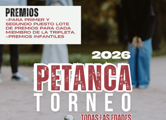 torneo petanca 2026
