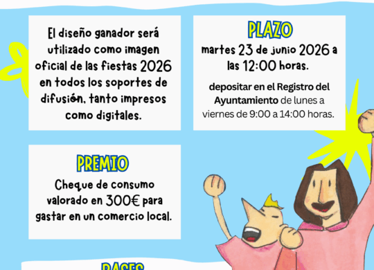Cartel Portada Fiestas
